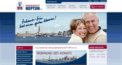 Desktop Screenshot of bg-neptun.de