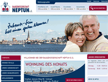 Tablet Screenshot of bg-neptun.de